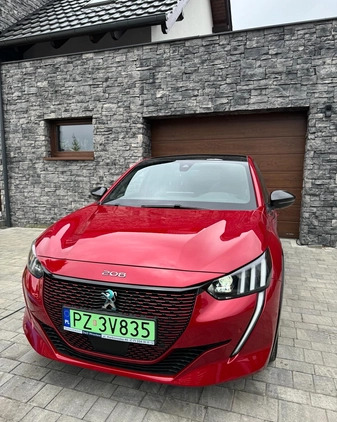 Peugeot 208 cena 86900 przebieg: 30700, rok produkcji 2021 z Konstantynów Łódzki małe 121